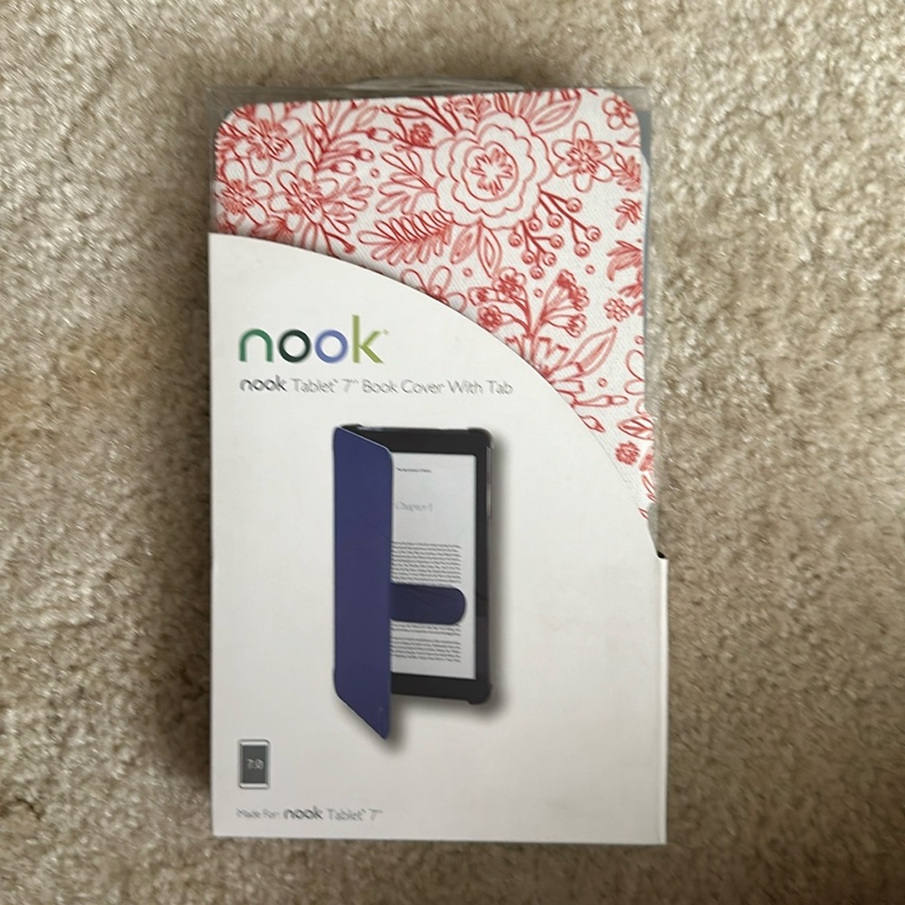 Nook Tablet 7” Book Cover with Tab